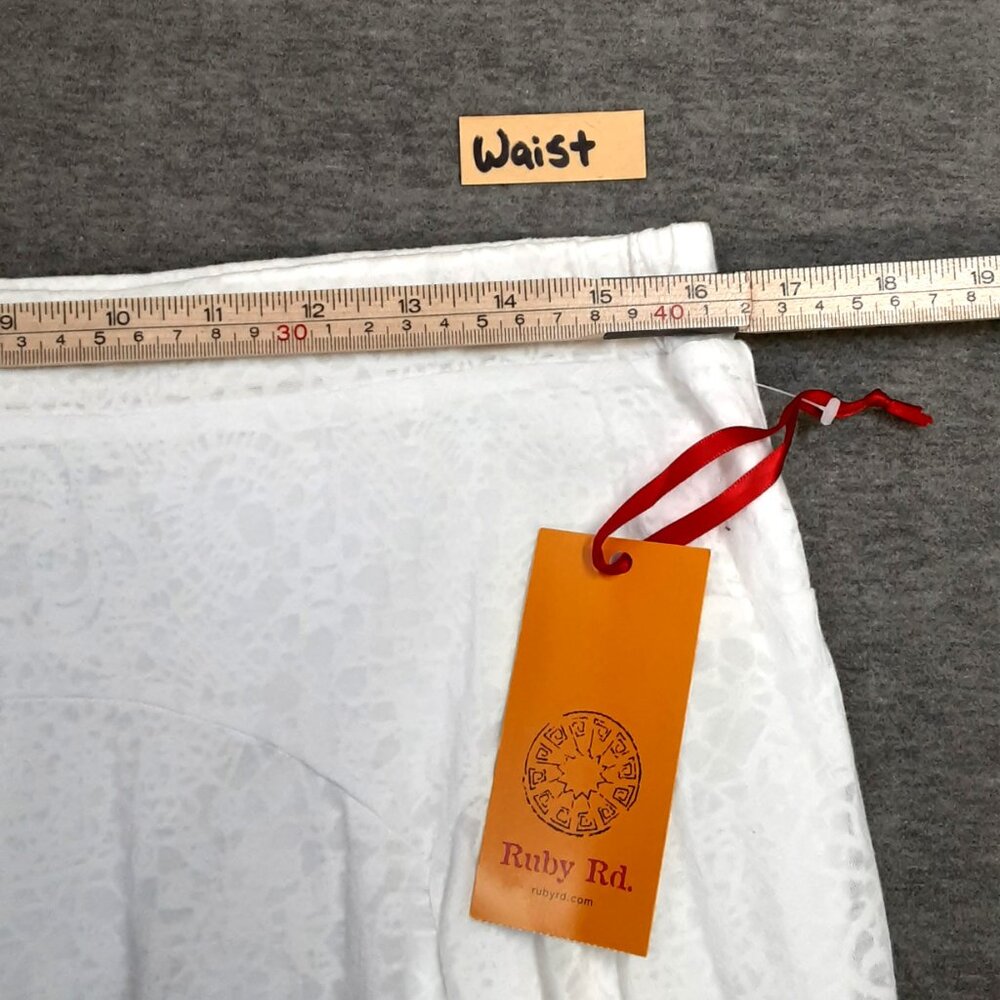 NWT Ruby Rd Set BLOUSE LARGE Lined Pullon SKIRT M… - image 11